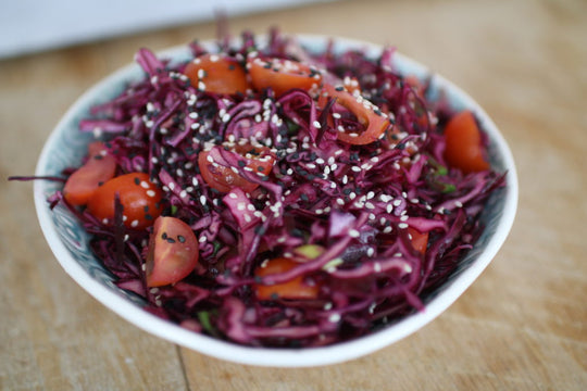 Red Cabbage Salad  by Annie Clarke