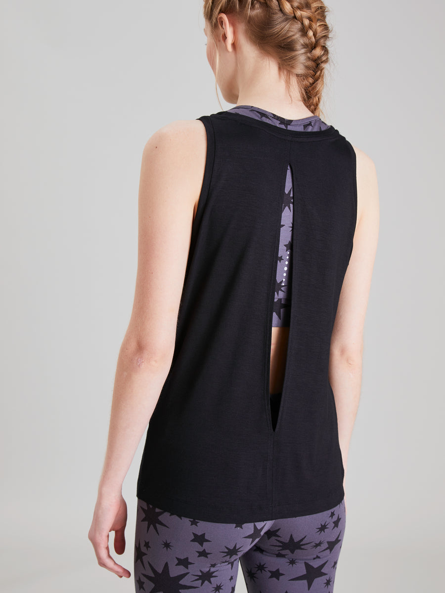 Diamond Back Vest - Black