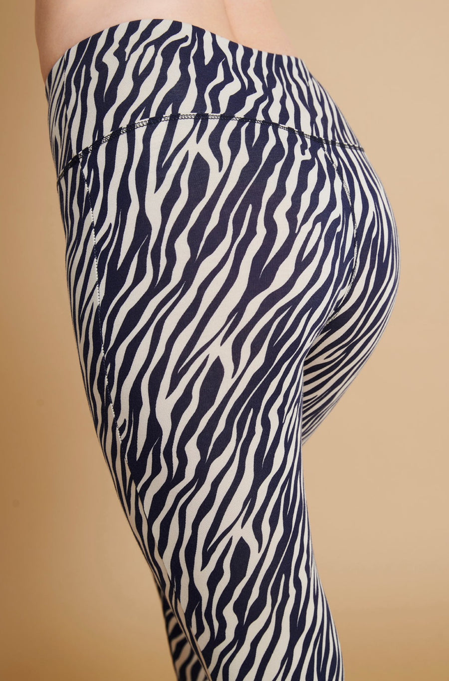 Zebra print discount leggings
