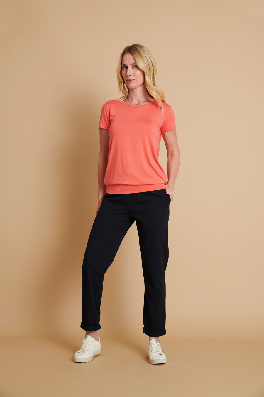 Smooth You Tee - Coral