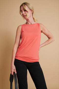 Smooth You Vest - Coral