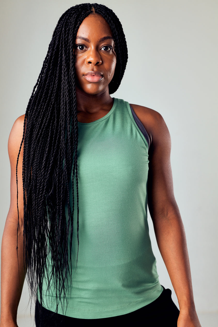 Diamond Back Vest - Sage