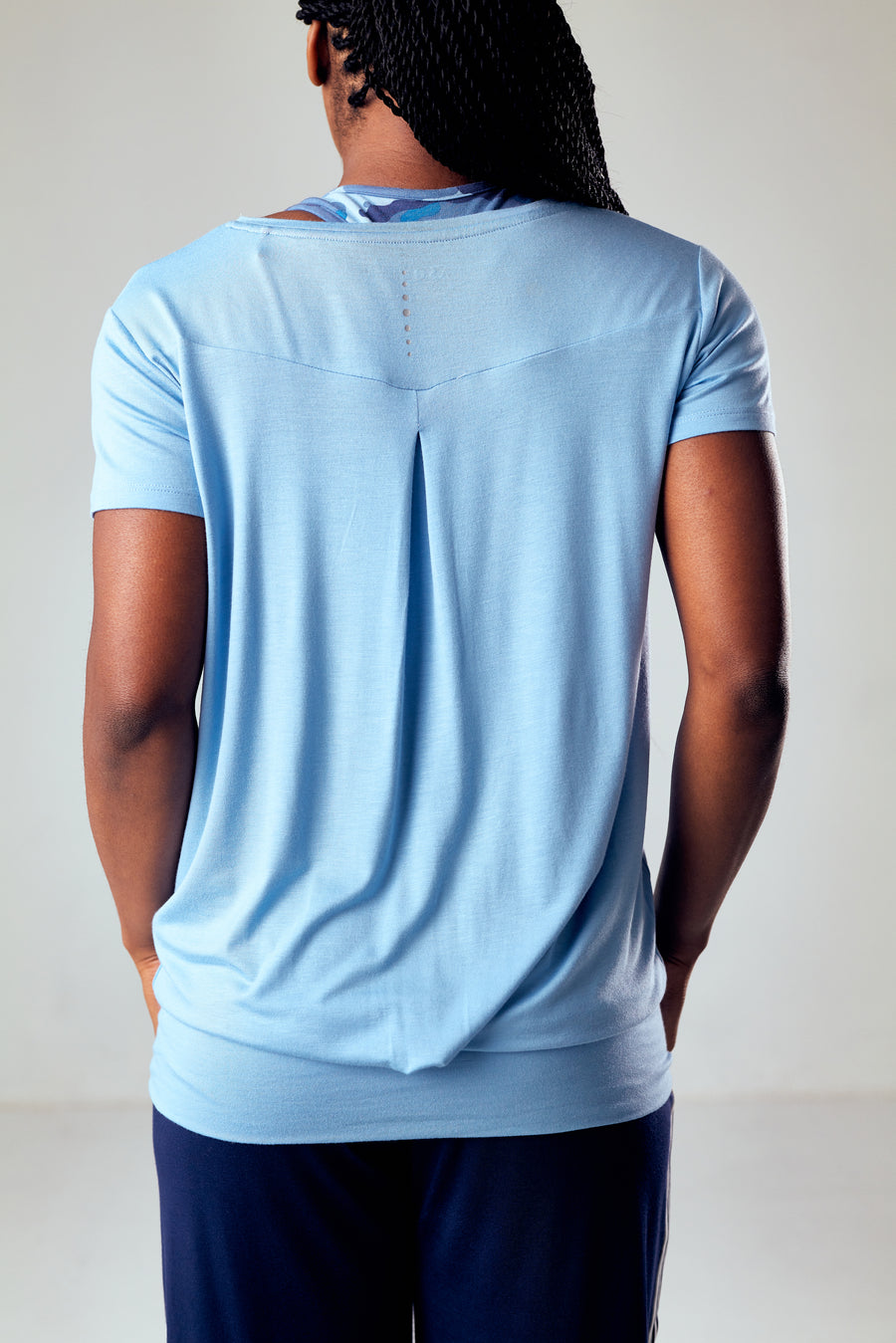 Smooth You Tee - Cool Blue