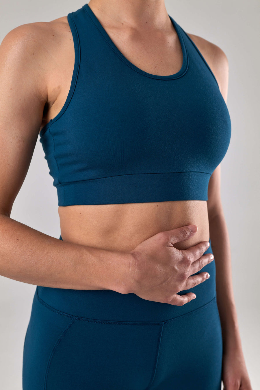 Balance Bra Top - Marine Blue