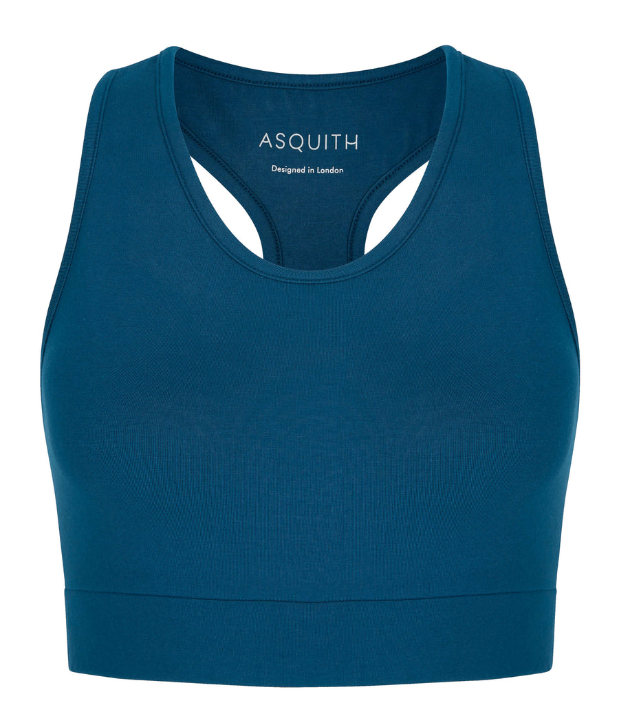 Balance Bra Top - Marine Blue