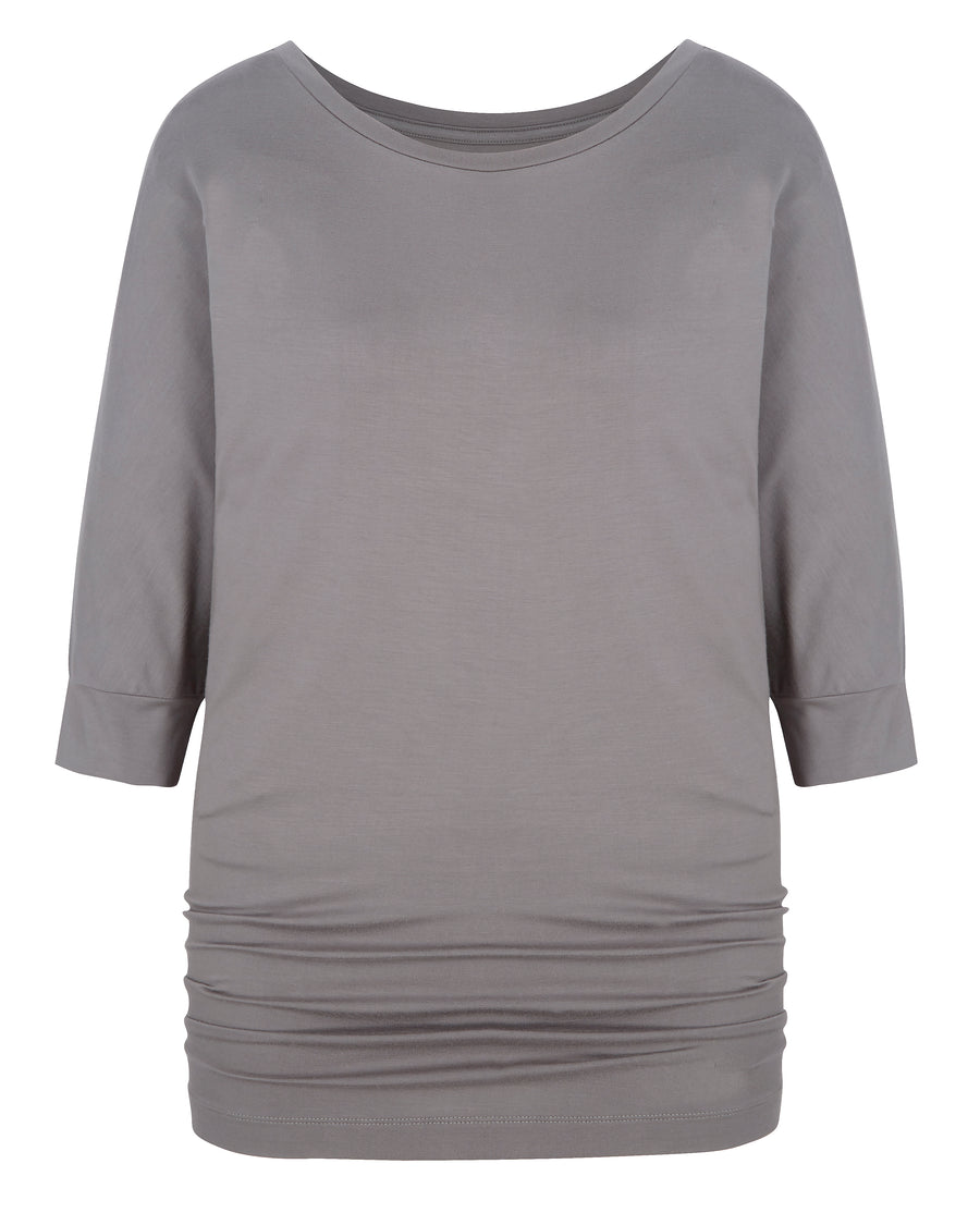 Be Grace Batwing - Grey Marl
