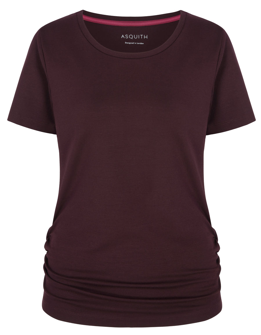Bend It Tee - Mulberry