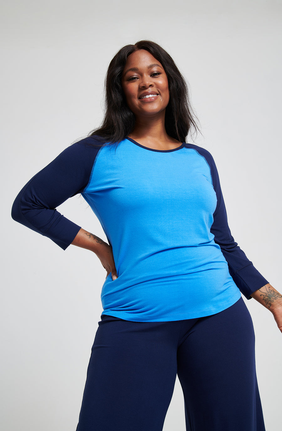 Boogie Tee - Sky-Navy