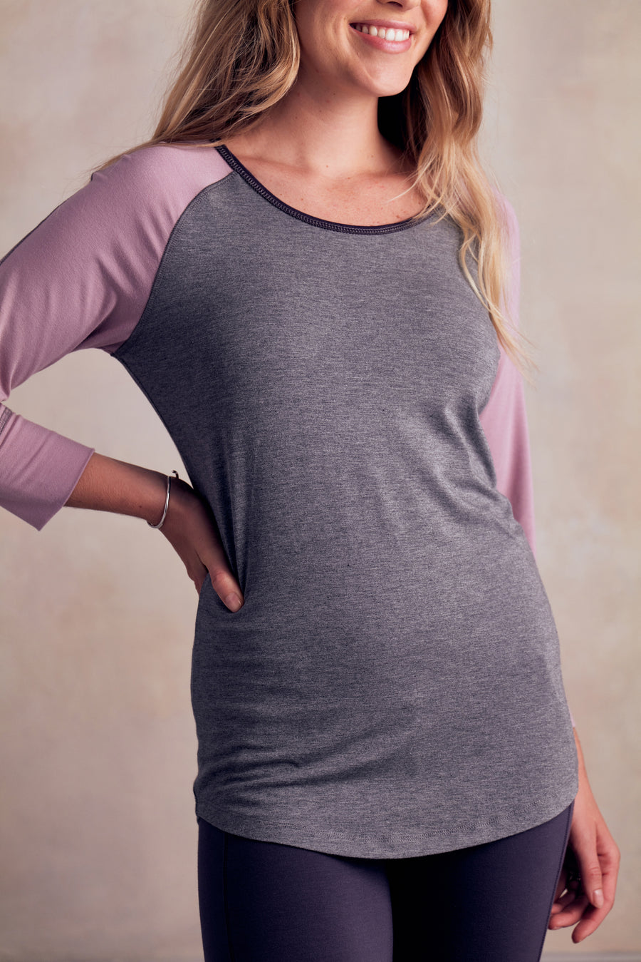 Boogie Tee - Grey Marl