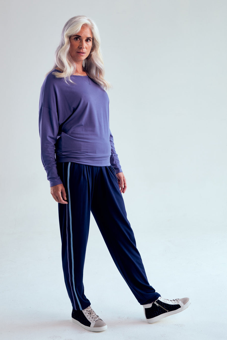 Drawstring Pants - Midnight