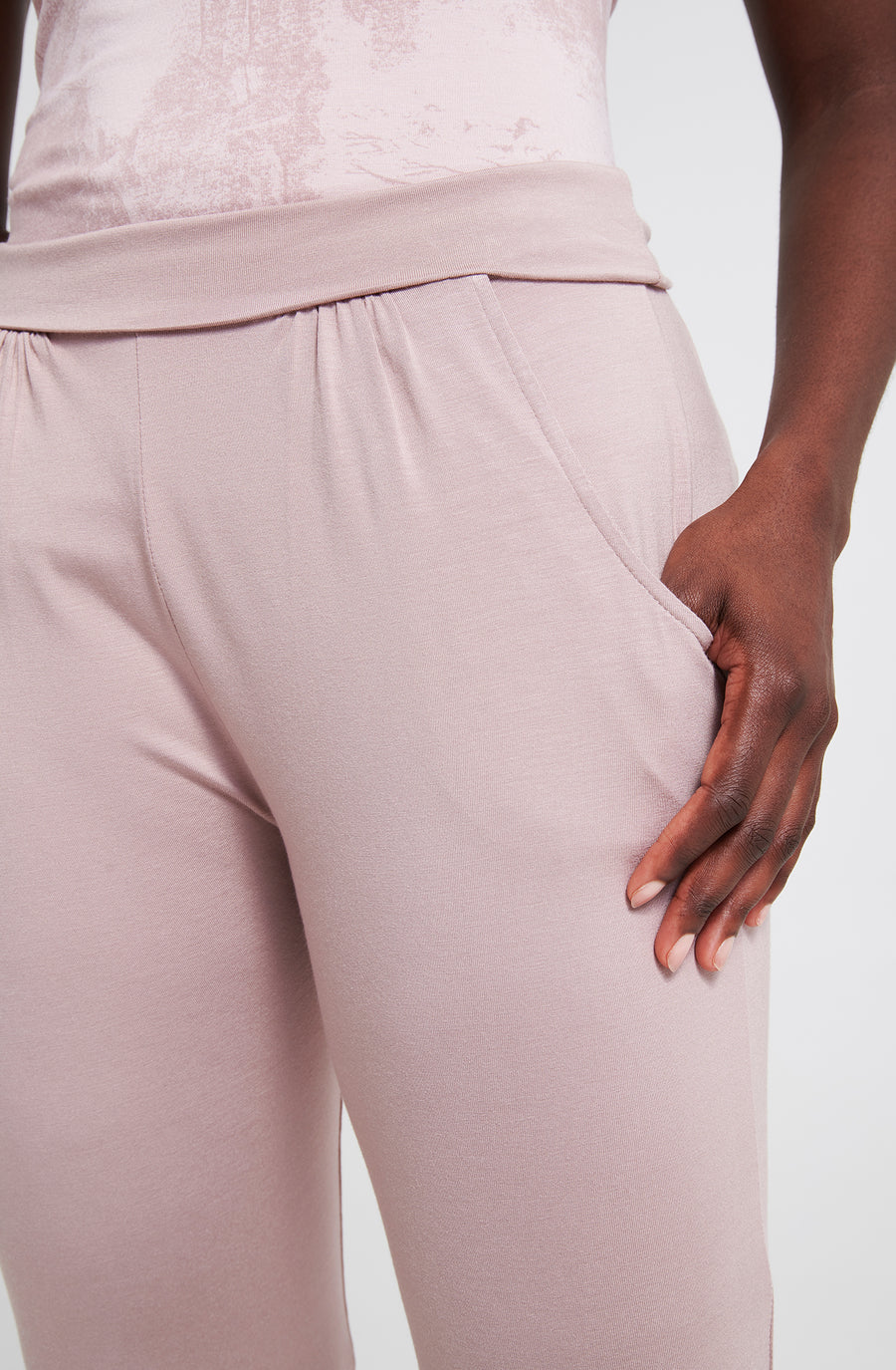 Heavenly Harem Pants - Dusky Pink