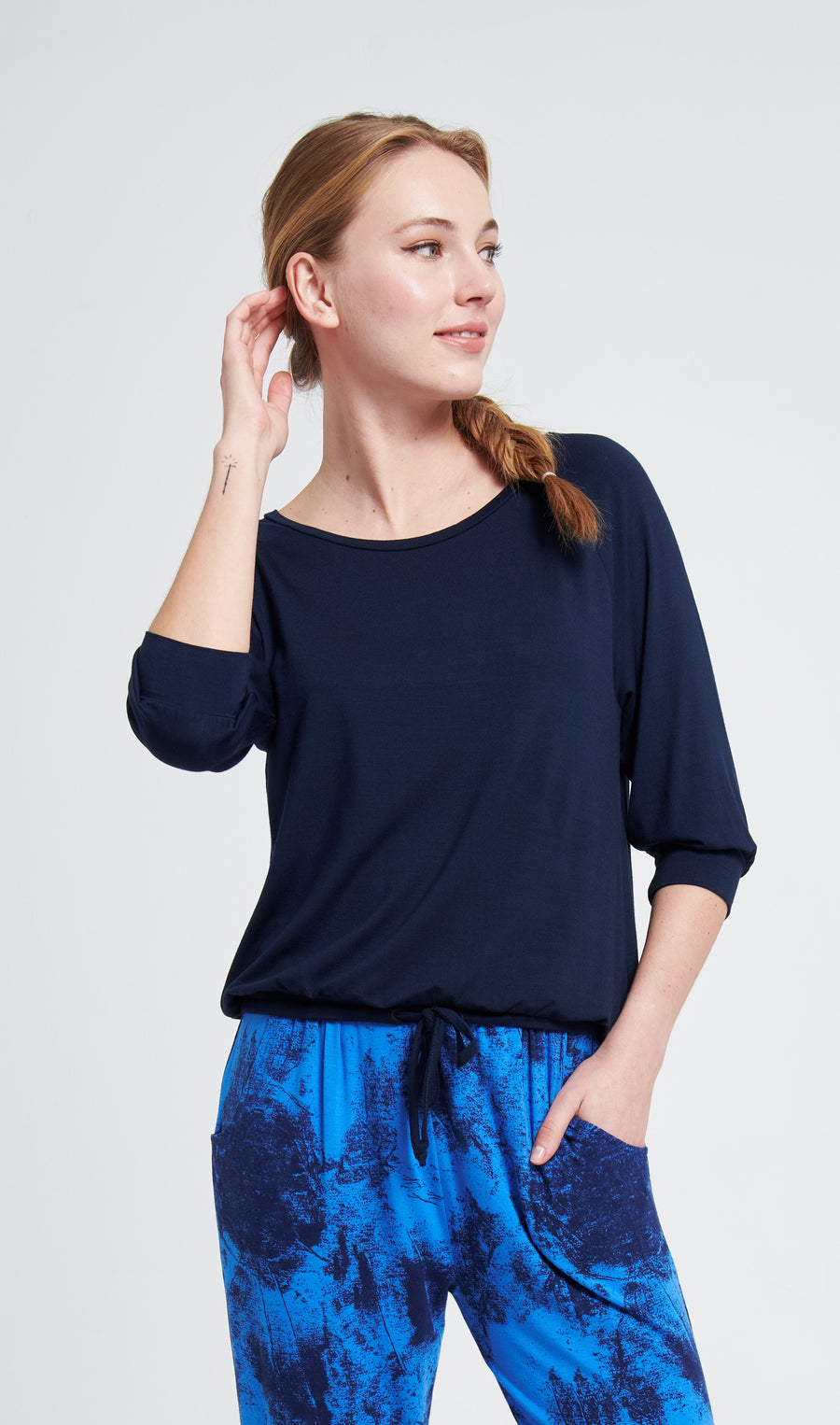 Embrace Tee - Navy
