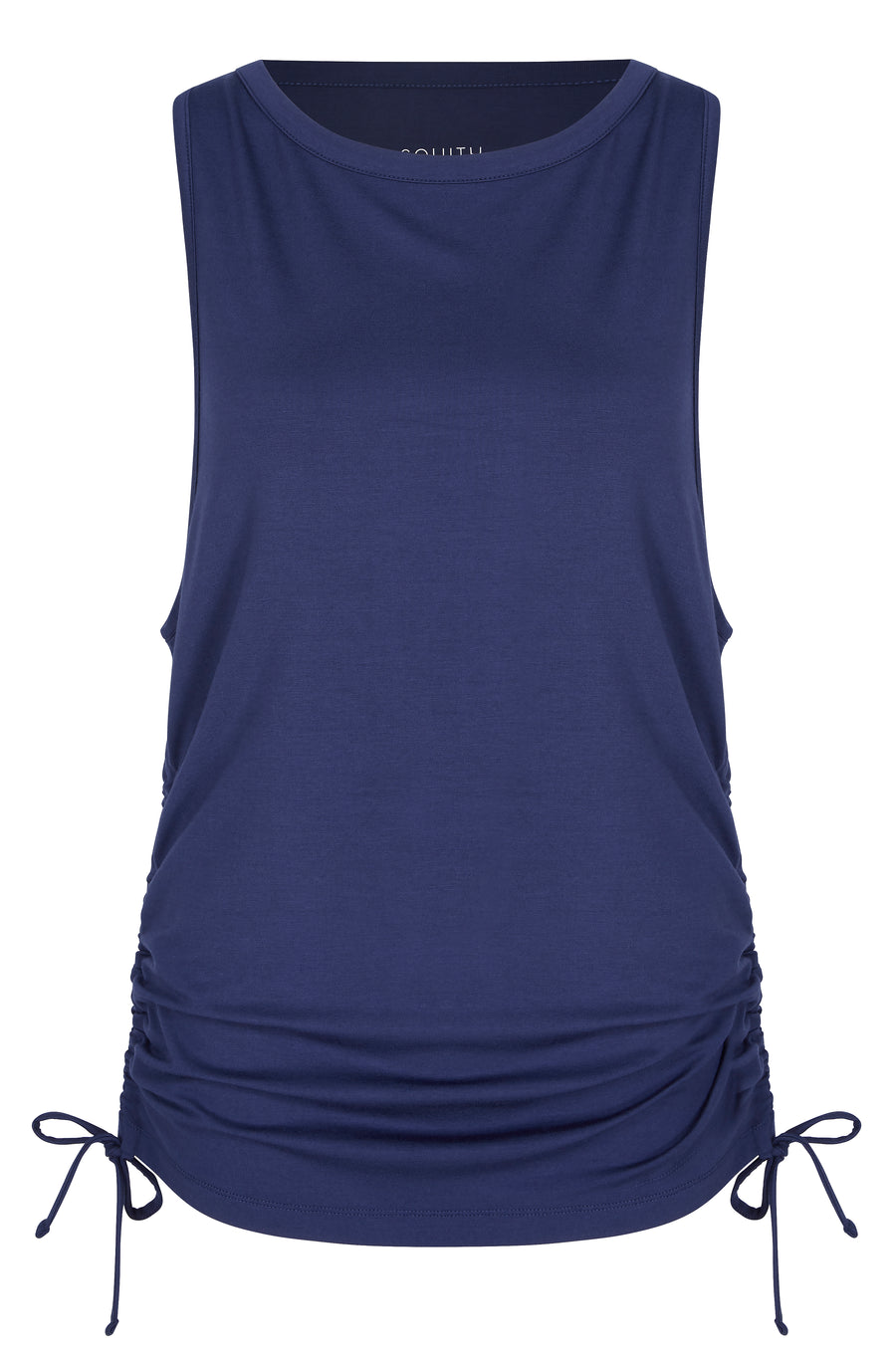 Gathered Vest - Midnight