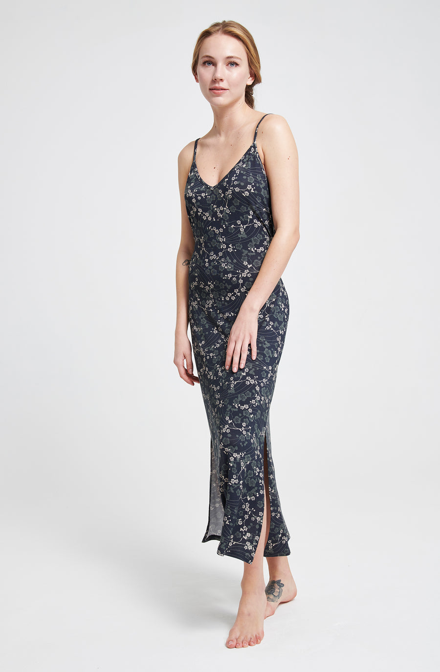 Halcyon Dress - Japanese Floral