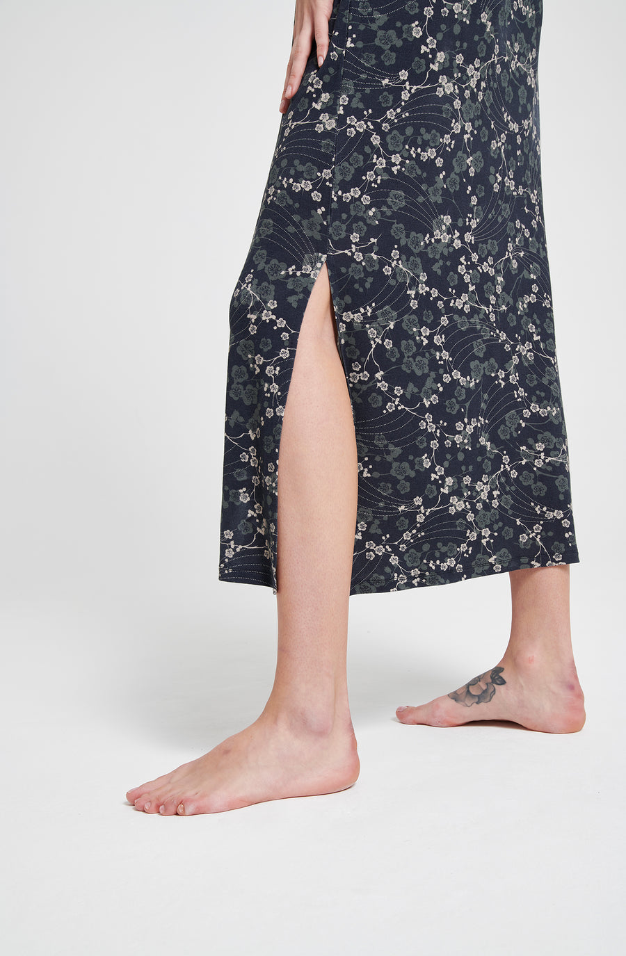 Halcyon Dress - Japanese Floral