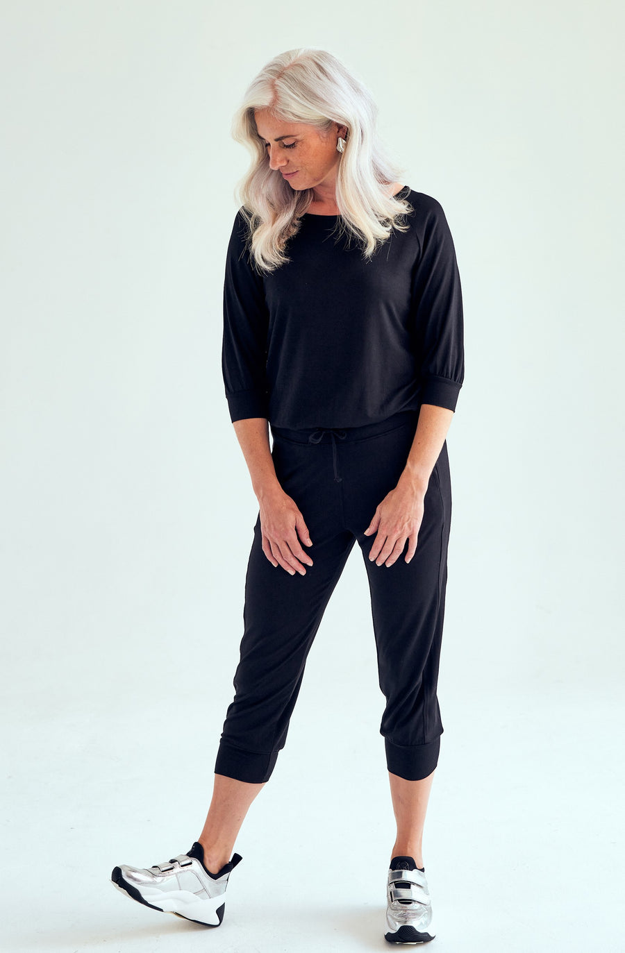 Crop Pants - Black