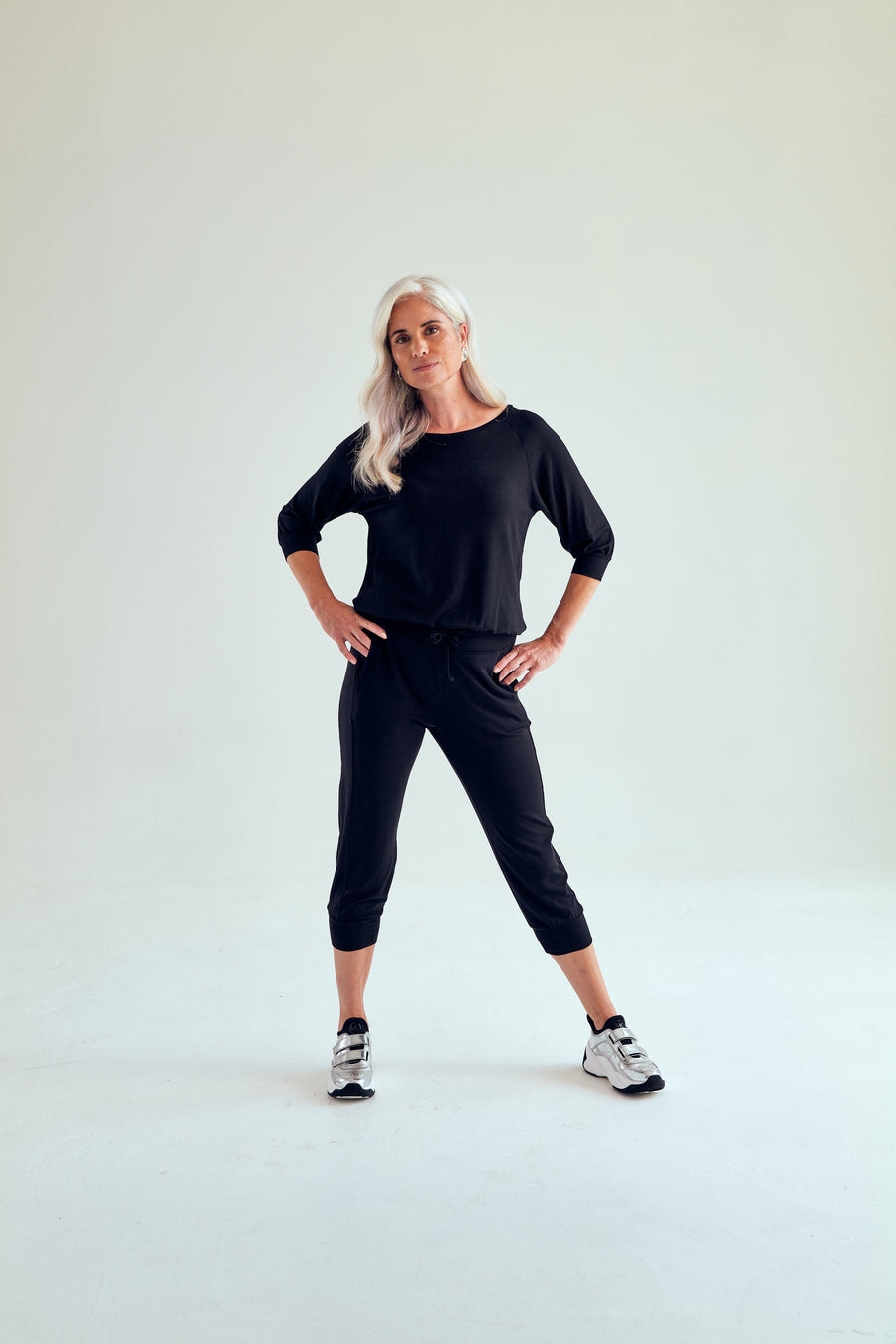 Crop Pants - Black