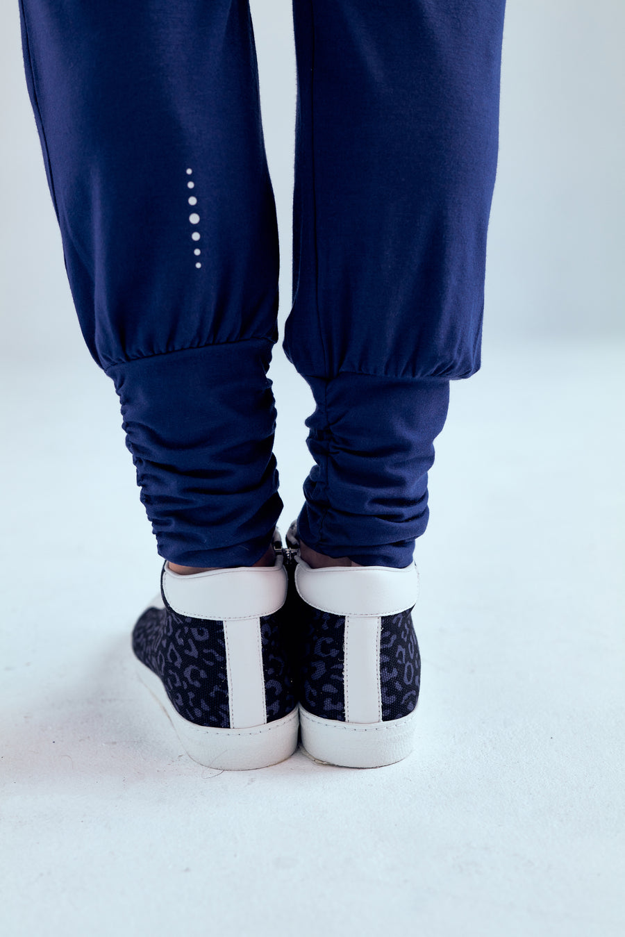 Long Harem Pants - Midnight