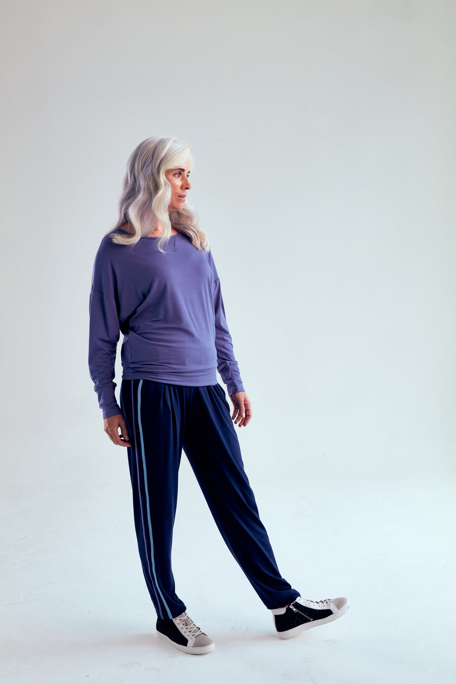 Drawstring Pants - Midnight