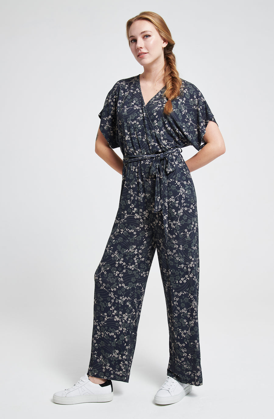 Joyful Jumpsuit - Japanese Floral