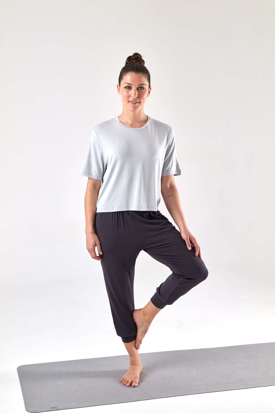 Heavenly Harem Pants - Pebble
