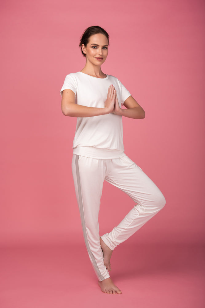Divine Pants - Ivory, Cloud - Asquith