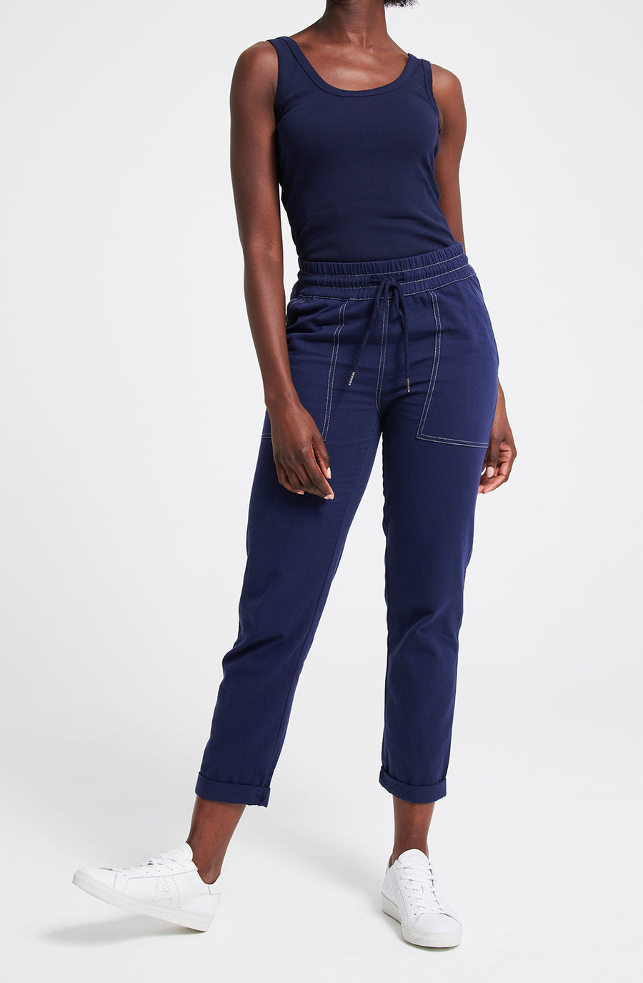 Rib Tank - Navy