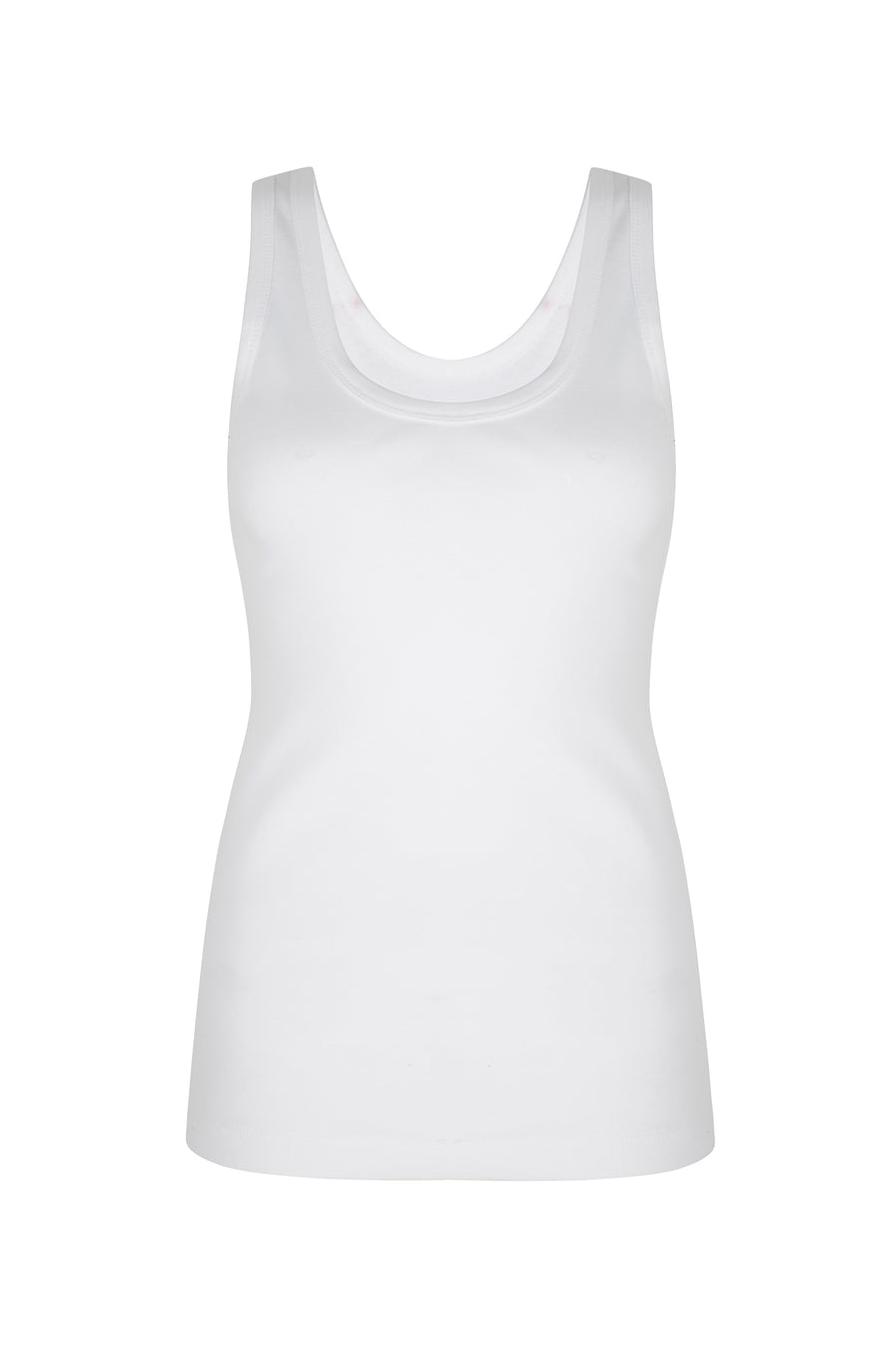 Rib Tank - White