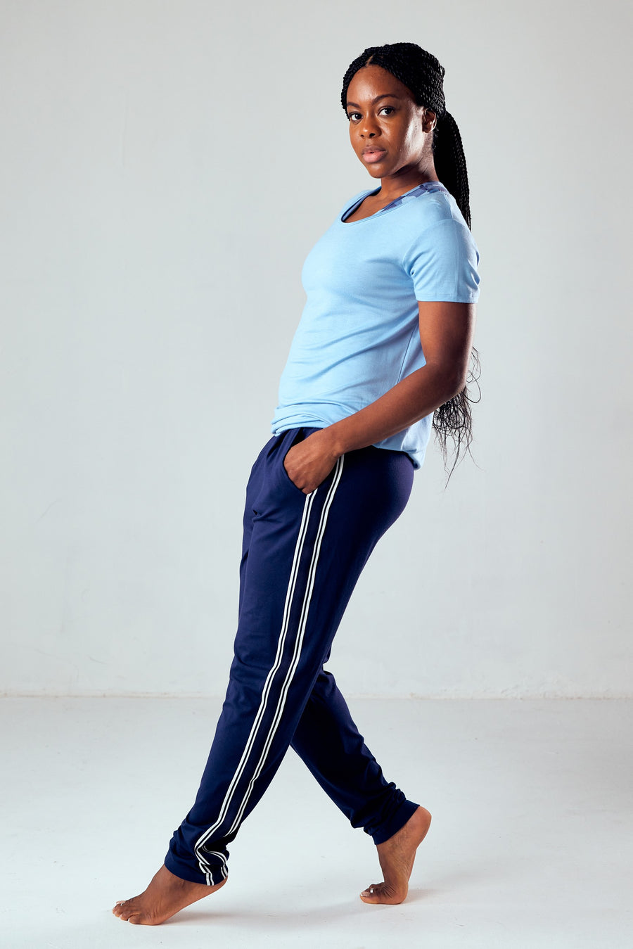 Smooth You Tee - Cool Blue