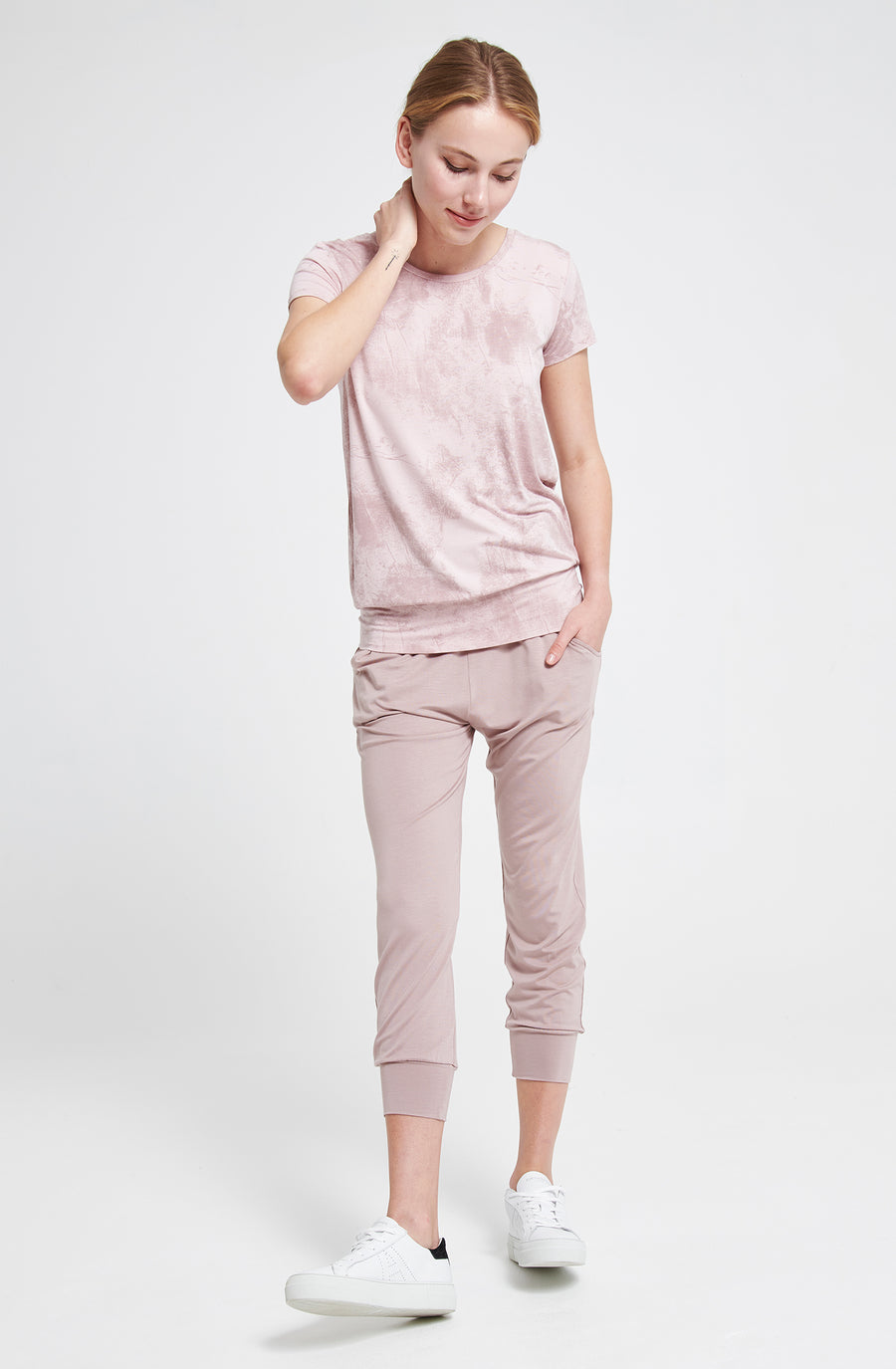 Heavenly Harem Pants - Dusky Pink