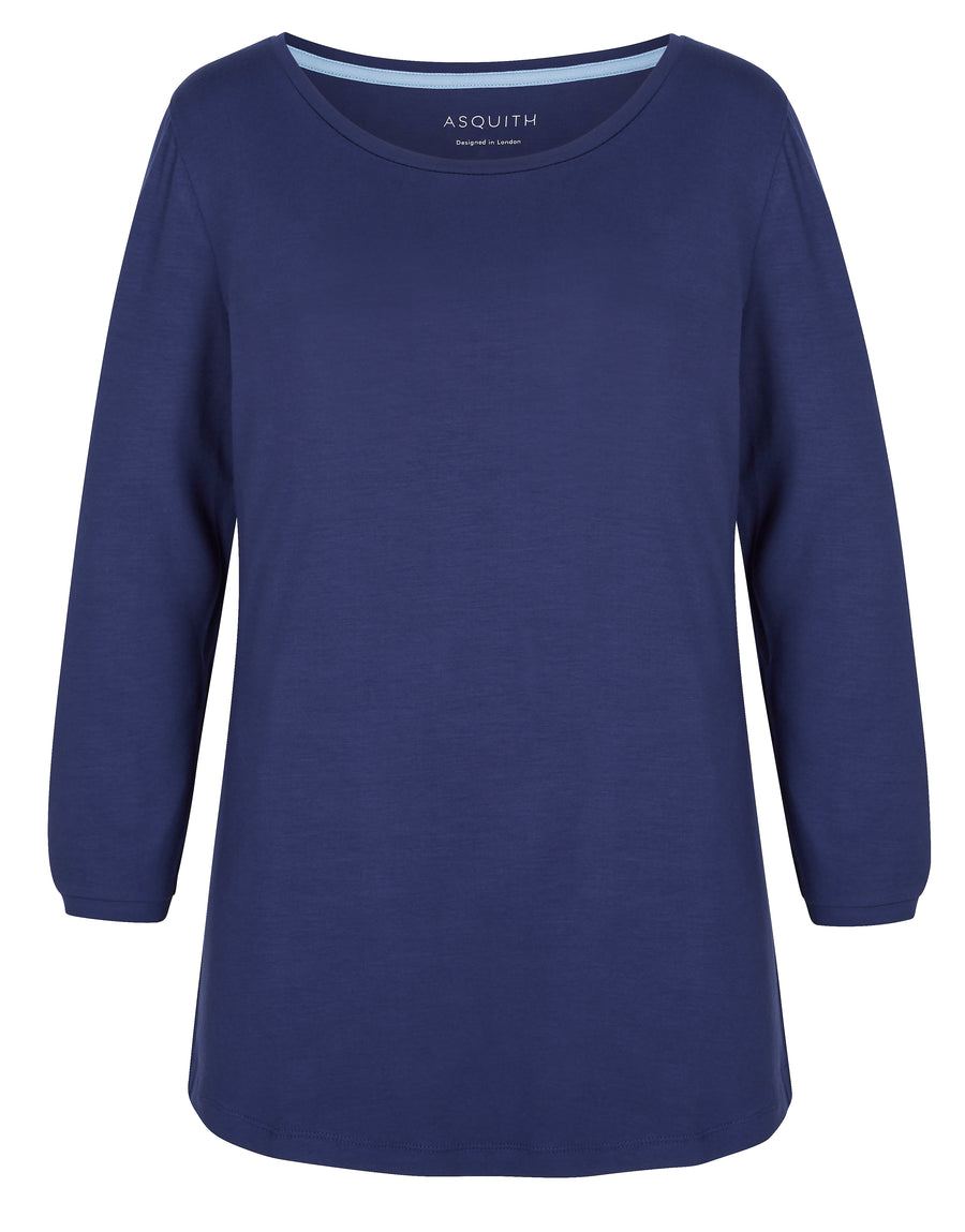 3/4 Sleeve Tee - Midnight