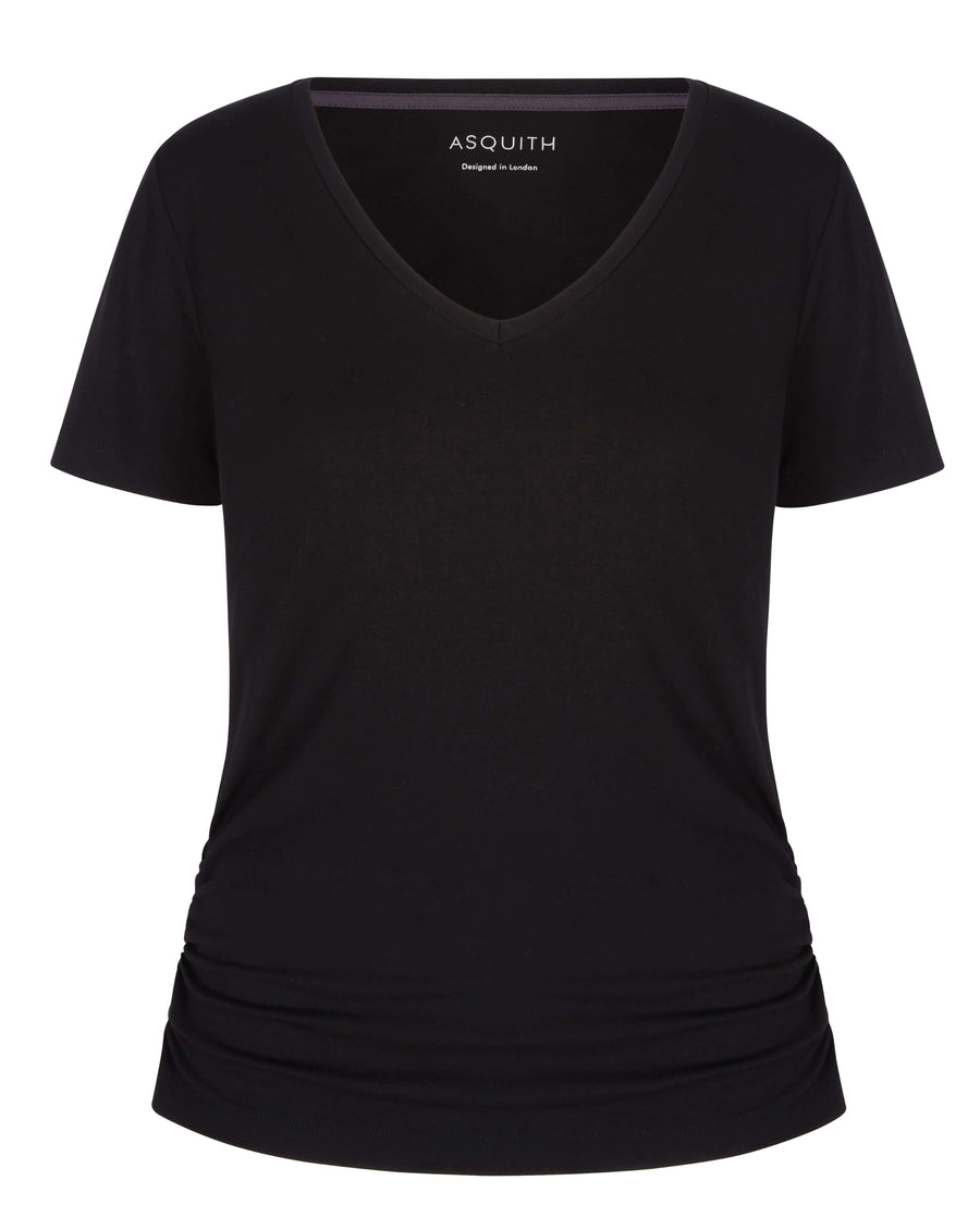V Bend It Tee - Black